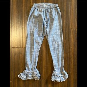 Cheeky Plum Ruffle Pants Girl’s Size 7